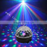 Auto and Sound 9pcs*1W RGB LED crystal disco ball/acrylic crystal ball
