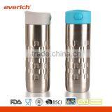 Everich Double Wall Insulation S/S 18/8 One Touch Open Lid Stainless Vacuum Flask thumbnail-1