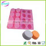 Round Shape Silicone Soap Molds
