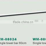 Brass Bathroom Accessories Towel Shelf With Double Bar Robe Hook Toilet Brush thumbnail-1