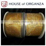 Christmas Organza Wired Ribbon for Gift Decoration thumbnail-1