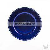 Decorative Purple Plastic Under Plates