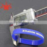 Fashionable Charm Bracelet/blue uv Silicone Bracelets With Business Logo thumbnail-4
