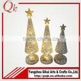 Excellent Style Glass Christmas Tree With Led Light for Christmas Day Decoration