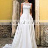 Newly Designed 2016 Wedding Collection Luxurious Gown of Crochet Lace thumbnail-1