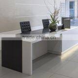 KKR Colored Solid Surface Acrylic Office Front Desk Counter