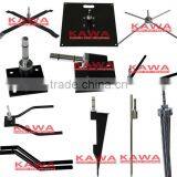 Flag Pole Ground Spike With Church Feather Flag