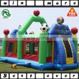 PVC Inflatable Sport Game Zone, Twister,basketball,football,,volleyball or Dodge Ball Area