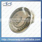 Personalized 3D Round Smiling Face Epoxy Etched Metal Pin Badges