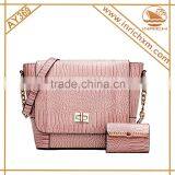 PU Crocodile Leather Woman Single Shoulder Bag thumbnail-3