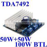 TDA7492 High Audio Power Amplifier Circuit PCB Board /Module 50W+50W , BTL 100W 12V DC10-26v >3A
