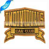 CAR Club Motorcycle Chenille Patches, Letters Biker Embroidery Motorcycle Chenille Patch thumbnail-1