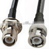 RF Cable Assembly BNC Male to RP-TNC Female Cable LMR195/RG58 for