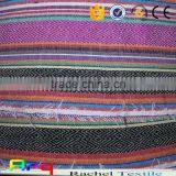 Multi Colored Fabric With Many Bright Color, Stripe Design Using for Home Textile or Garments Quality Choice thumbnail-2