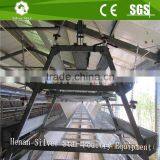3 Tier Design A Type Ladder Layer Cages for Chickens With Scarpper Manure Removal System thumbnail-5