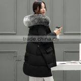 Women Fashion Turkey Fur Winter Jacket Coat Model thumbnail-6