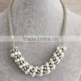 2016 Hot Selling Fashion Jewelry Beads Necklace Gold Plated Necklace With Beautiful Pearl thumbnail-1