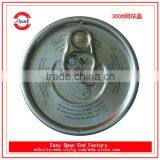 Offer 300# easy open can lid for tennis ball packaging in can