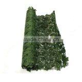 Factory Direct Garden Decoration Plastic Artificial Leaf Fence