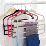 4-Bars Flocked Pants Hanger thumbnail-2