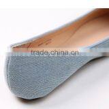 Women Shoes Fancy Denim Shoes With Metal Trim on the Bow Women Pump Shoes thumbnail-4