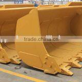 Customized WA600-3 Wheel Loader Standard/Rock/Bigger/Strengthened Bucket, 6.1M3 Wearable Bucket for Sale thumbnail-4