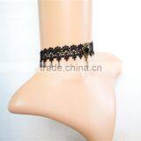 Gothic Punk Necklace False Collar AccessoriesJewelry, Black Lace Vampire Sexy Costume Jewelry Necklace thumbnail-2