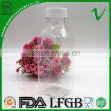 350ml PET Empty Clear High-grade Juice Plastic Bottle With Food Grade