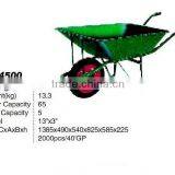 WB4500 High Quality Wheelbarrow for Farm and Garden Work thumbnail-1