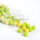 Tennis Ball Shape Fruity Flavour Chewing Bubbble Gum With Hollow Centre thumbnail-2