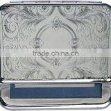 Embossed Design Metal Automatic Cigarette Rolling Box