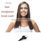 New Electric Hair Straightener Brush Lcd, Professional Brush Hair Brush thumbnail-1