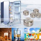 Christmas Gift Stainless Steel Reusable Whisky Stones/ Whiskey Ice Cubes/ Whisky Ice Rocks thumbnail-6