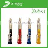 China Customize Stainless Carbon Steel Retractable Utility Knife Cutter thumbnail-1