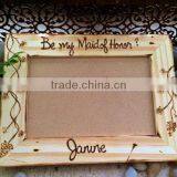 Western-style wooden photo frame