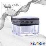 Beauty High Quality Empty Luxury Face Cream White Square Cosmetic Jar thumbnail-1