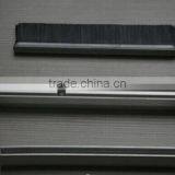 High Quality Black Nylon Wire Bottom Door Seal Brush Strip With Al Base thumbnail-1