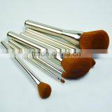 Brown Makeup Brush Set / Cosmetic Make Up Brush 10pc thumbnail-1