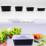 Differrent Size Better Leak Resistant Meal Prep Bento Box Microwave Single Compartment Food Containers With Lids thumbnail-4