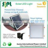 Elegant Fancy Radar Sensor Light Square Led Ceiling Light Powered by 15 Watt Solar Panel thumbnail-1