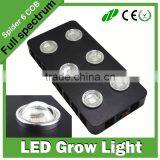 Spider 6 COB LED Grow Light Compare With HID Power Bloom Plus Mimics the Noon Day Sun