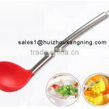 Stainless Steel & Silicone Cooking Utensil Set Spatula, Mixing & Slotted Spoon,Pasta Fork Server, Drainer thumbnail-4