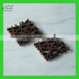 Custom Engraved Wooden Trivet Wooden Hot Pad Wooden Kitchen Hot Pads thumbnail-4