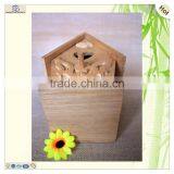 Sale Cutting Laser Engraved Wood Craft Decorative Bird Cages thumbnail-5