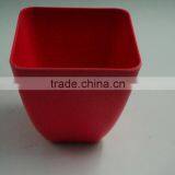 Bamboo Fiber Material Eco-friendly Recycled Flower Garden Pot thumbnail-2