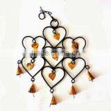 Christmas Heart Shape Door Wall Bell Hanging thumbnail-1