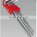 SET OF 9 PC EXTRA LONG BALL END HEX KEY thumbnail-1