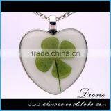 Factory Wholeale Handmade DIY Dried Flower Resin Pendant thumbnail-6