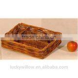Brown Wicker Serving Food Egg Tray thumbnail-1