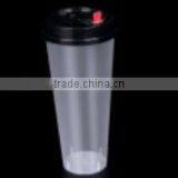 Water Cup PP Cup Plastic Cup 700ML Transparent Drink Cup Disposable Cup Injection With Lid thumbnail-1